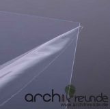 PVC Sheet, White transparent, 0,3mm