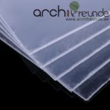 PVC Sheet, White transparent, 0,5mm