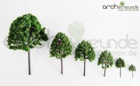 7 x Modell Baum - Laubbume fr Landschaft Modellbau Modelleisen