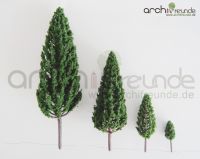 4 x Modell Baum - Kiefer fr Landschaft Modellbau Modelleisenbah