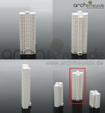 1 x Modell Hochhaus Gebude 1:800 Typ C