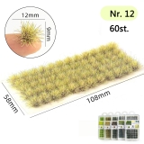 60 x selbstklebende Static Grass Grasb�schel Gr�n (Nr.12)
