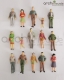 15 x Modell Figuren und Kinder Handbemalt 1:25 LGB Spur G