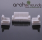 3er Set Modell Sofa Set 1:50