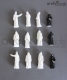 12 x Modell Figuren Arabische Mensch 1:50 Spur 0