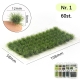 60 x selbstklebende Static Grass Grasb�schel Gr�n (Nr.1)